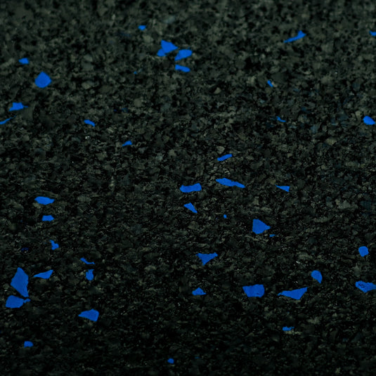 Interlocking Rubber Tiles with Straight Edges – 18 Inch Diameter, 5/16" (8mm) Thick, Made in the USA