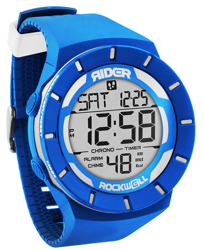 Load image into Gallery viewer, Rockwell Time - Coliseum Fit™ (Blue/White) Watch