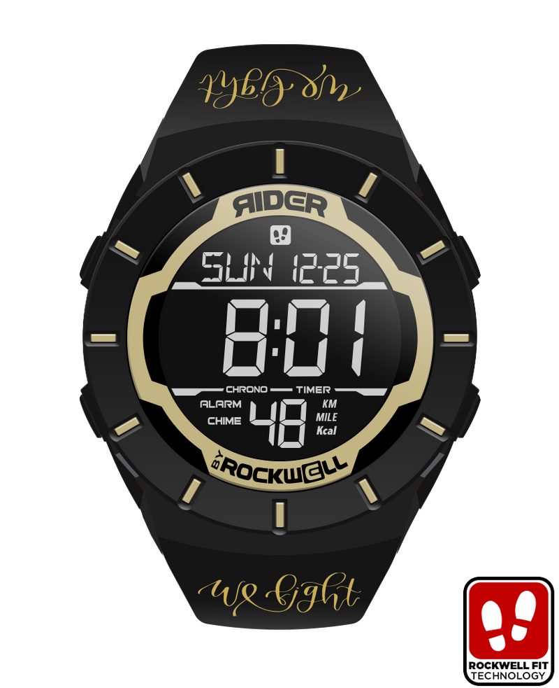 Load image into Gallery viewer, Rockwell Time - We Fight - Gold/Black Coliseum