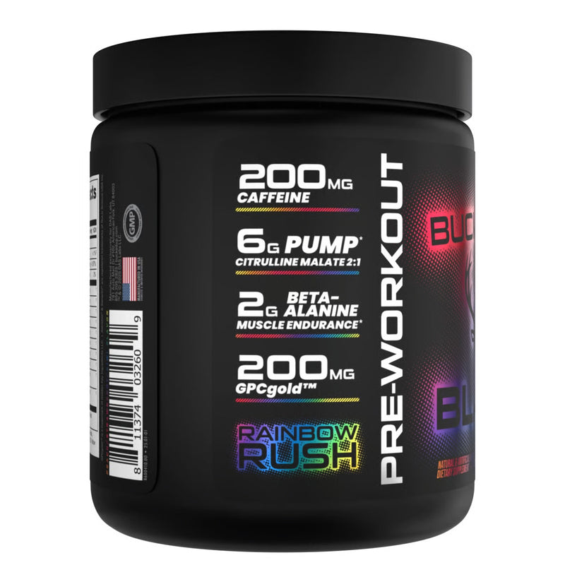 Load image into Gallery viewer, Bucked-Up-Black-Pre-Workout-Benefits