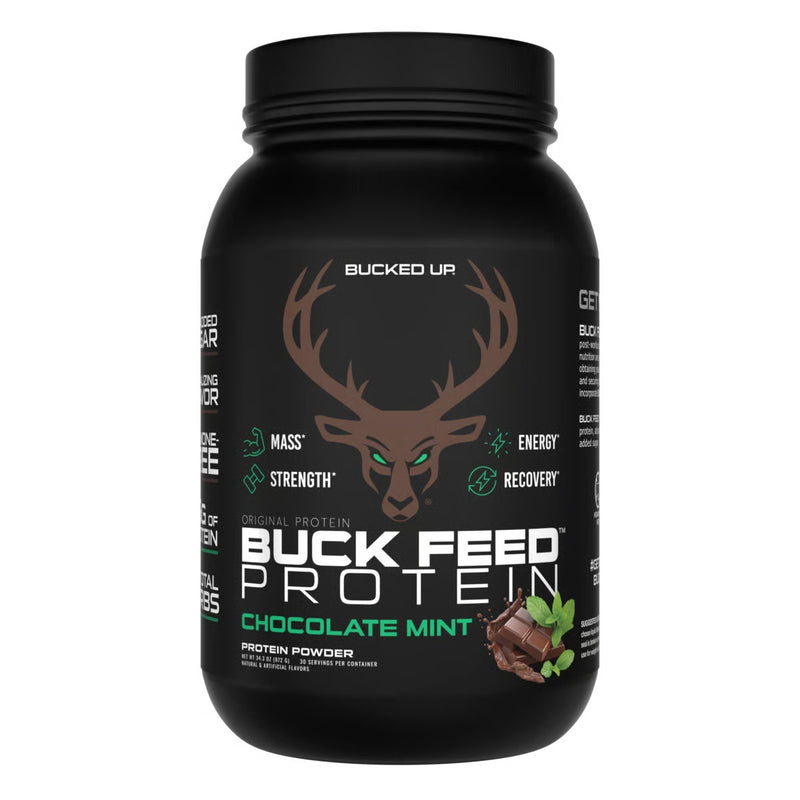 Load image into Gallery viewer, Bucked-Up-Buck-Feed-Original-Protein-Chocolate-Mint