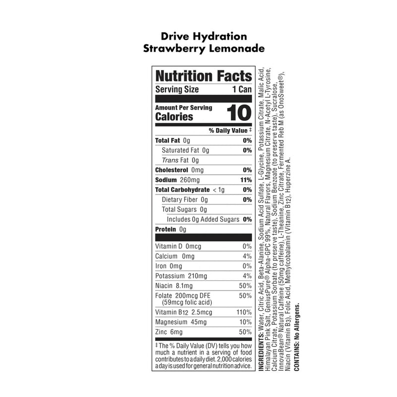 Load image into Gallery viewer, Bucked Up - Drive Hydration Drinks (2 Cases / 24 Cans)