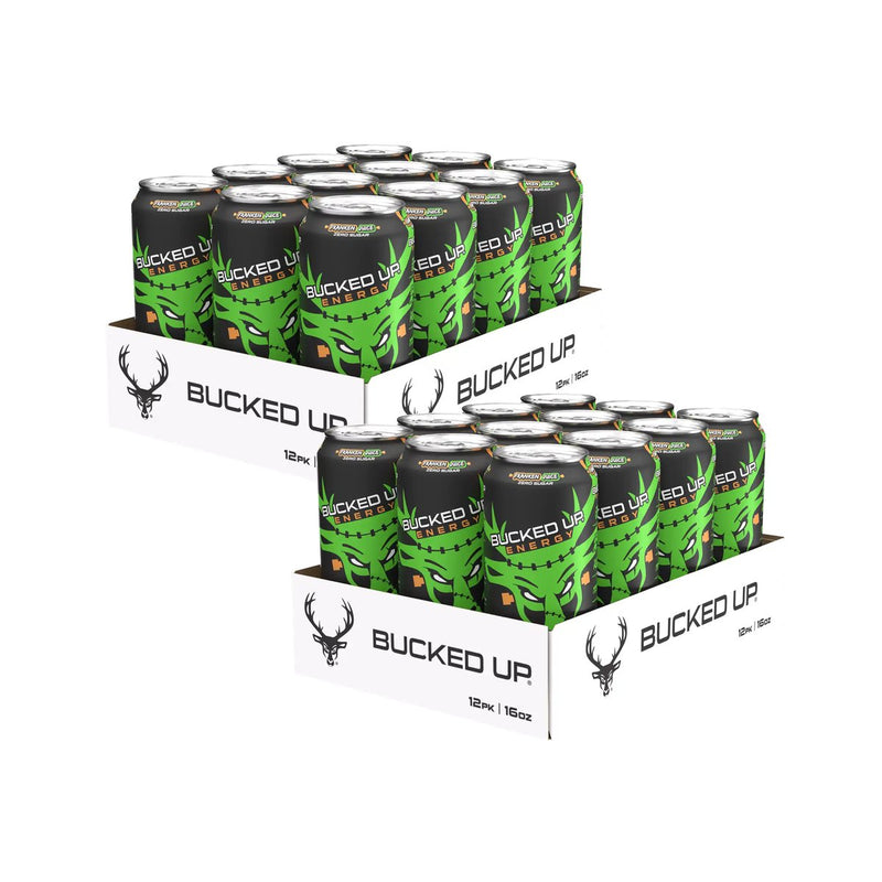 Load image into Gallery viewer, Bucked Up Energy (2 Cases / 24 Cans) - Franken Juice / 2 Cases / 24 Cans