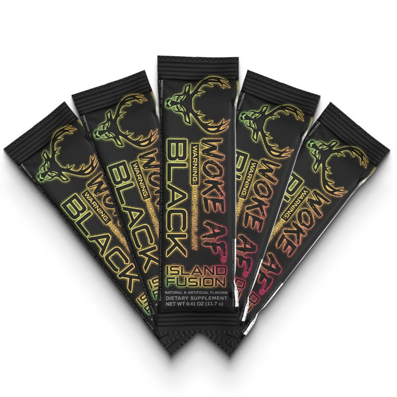 Load image into Gallery viewer, Bucked Up - WOKE AF BLACK Stick Packs - Island Fusion