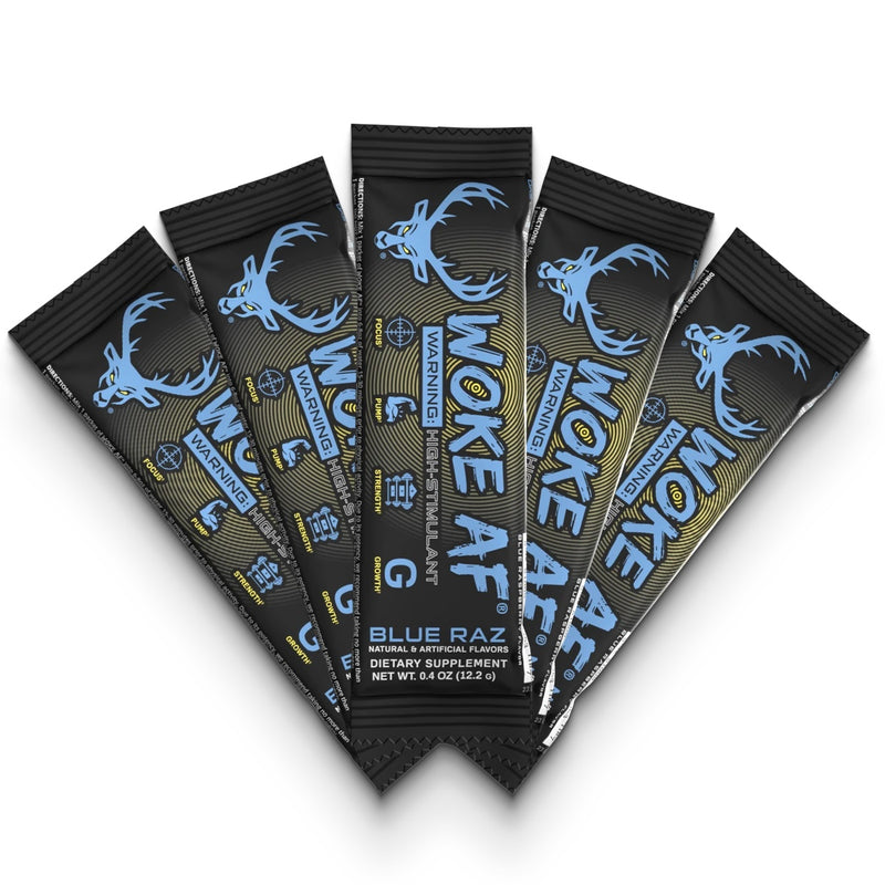 Load image into Gallery viewer, Bucked Up - WOKE AF Stick Packs - Blue Raz