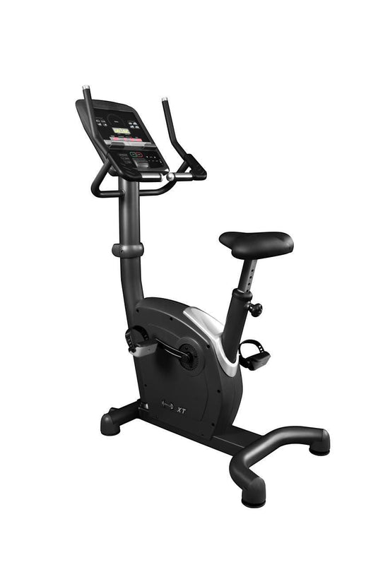 Muscle D Fitness - Commercial Upright Bike - LED Screen - Adjustable Seat - Standalone