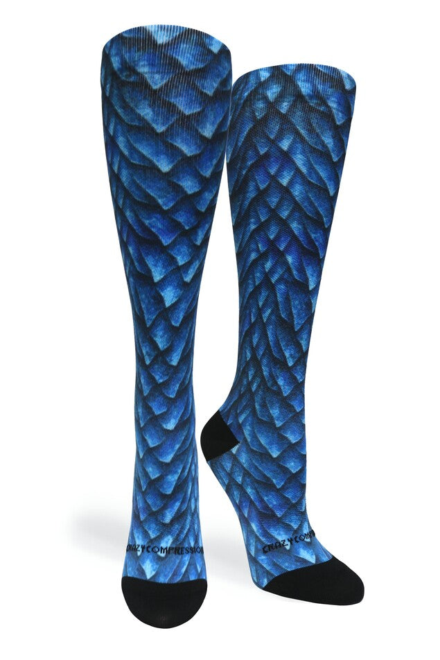 Load image into Gallery viewer, Crazy Compression - Cobalt Dragon - (Standard & Extra Wide)
