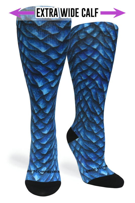 Crazy Compression - Cobalt Dragon - (Standard & Extra Wide)