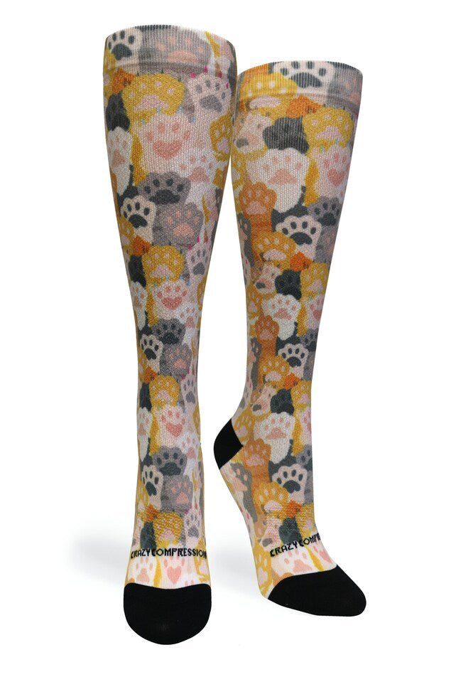 Load image into Gallery viewer, Crazy Compression - Paws For All - (Standard & Extra Wide)