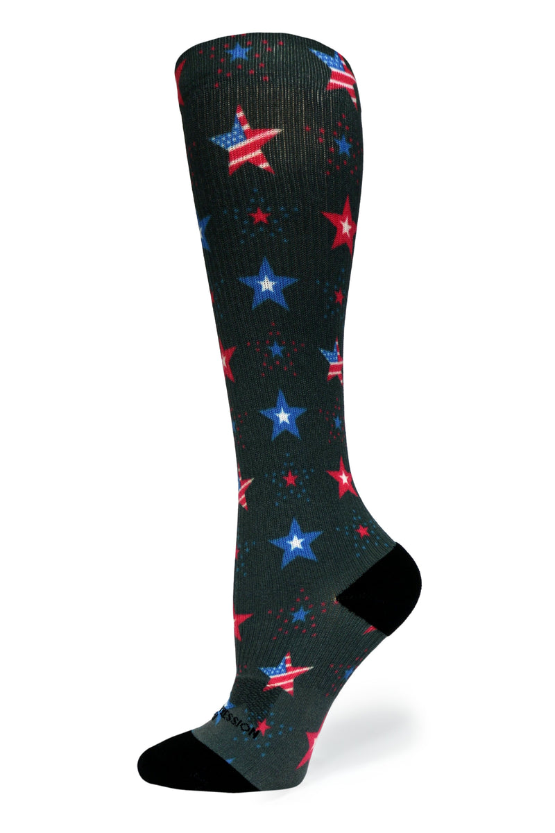 Load image into Gallery viewer, Crazy Compression - USA Stars - (Standard & Extra Wide)