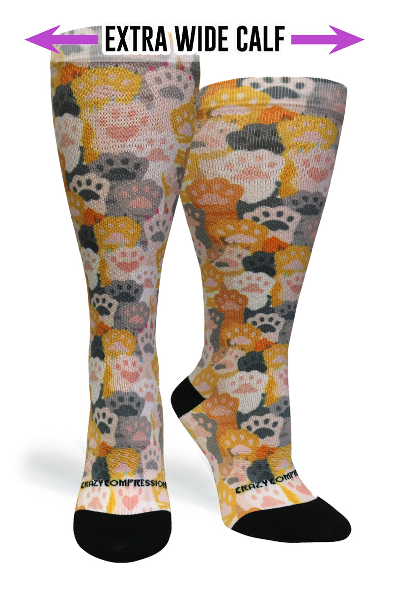 Load image into Gallery viewer, Crazy Compression - Paws For All - (Standard & Extra Wide)