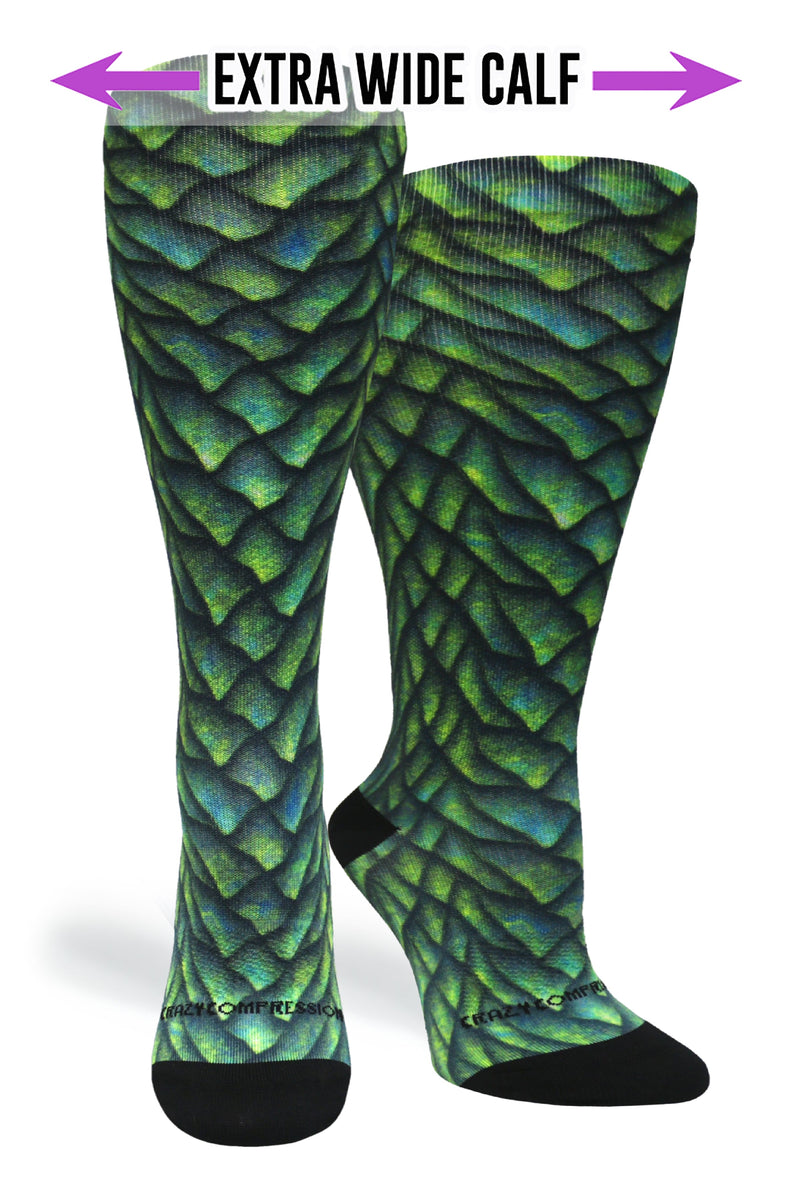 Load image into Gallery viewer, Crazy Compression - Emerald Dragon - (Standard & Extra Wide)