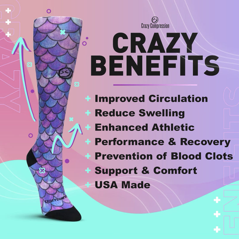 Load image into Gallery viewer, Crazy Compression - Wicked Purple - (Standard & Extra Wide)