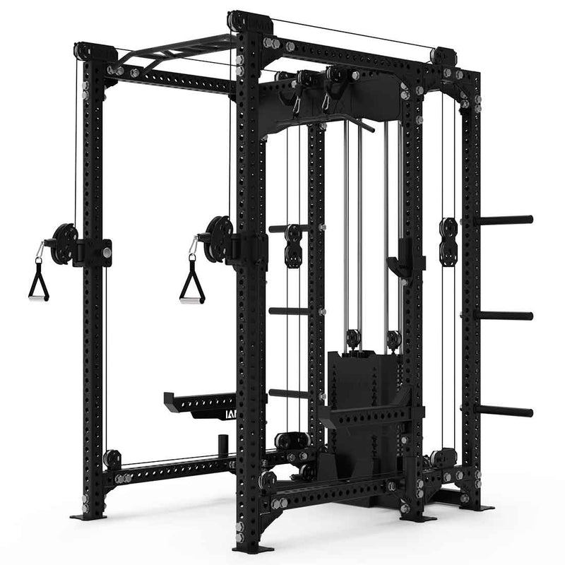 Load image into Gallery viewer, SMAI - Power Rack with Dual Cable Stack & Accessories - Vanta Series