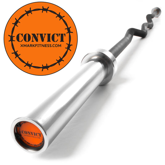 XMARK - Convict 6ft Rackable Curl Bar