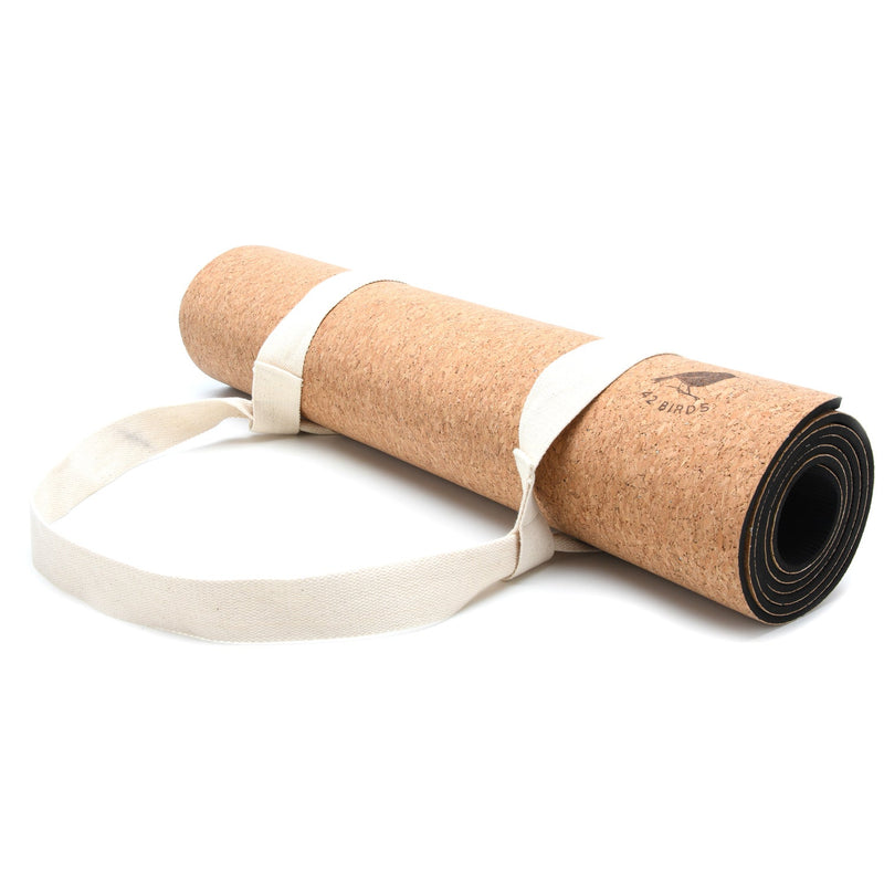 Load image into Gallery viewer, 42 Birds - Cork Lightweight Yoga Mat “The Robin”
