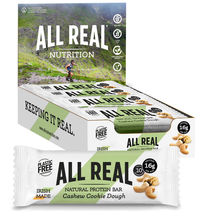 Load image into Gallery viewer, All Real Nutrition - Cashew Cookie Dough Protein Bar (50g x 12)