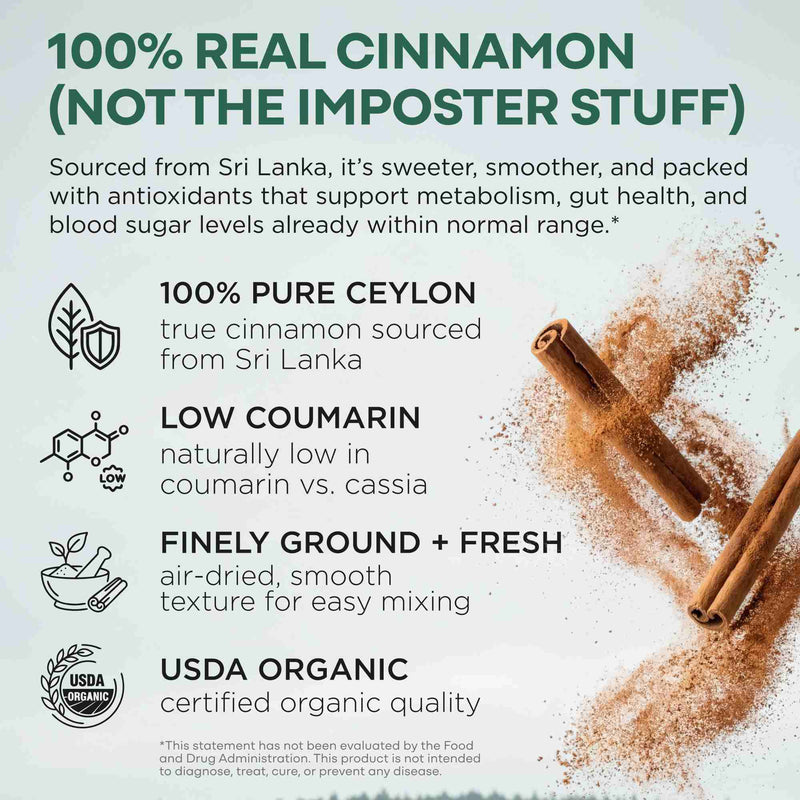 Load image into Gallery viewer, Wild Foods - Organic Ceylon Cinnamon Powder - Cooking & Baking Ingredients