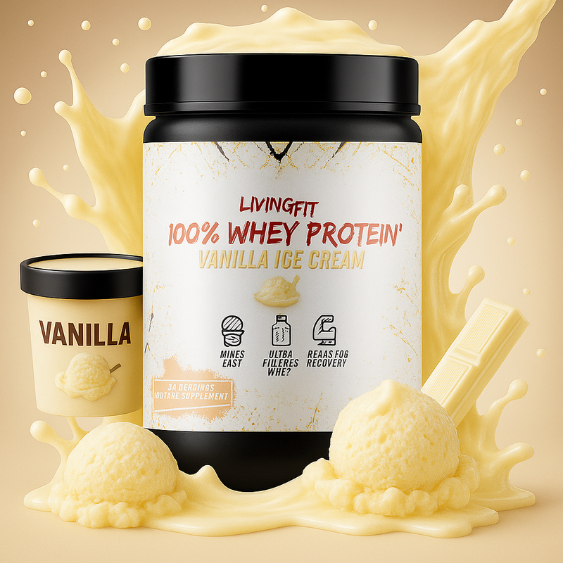 Load image into Gallery viewer, Living.Fit 100% Whey Protein Powder