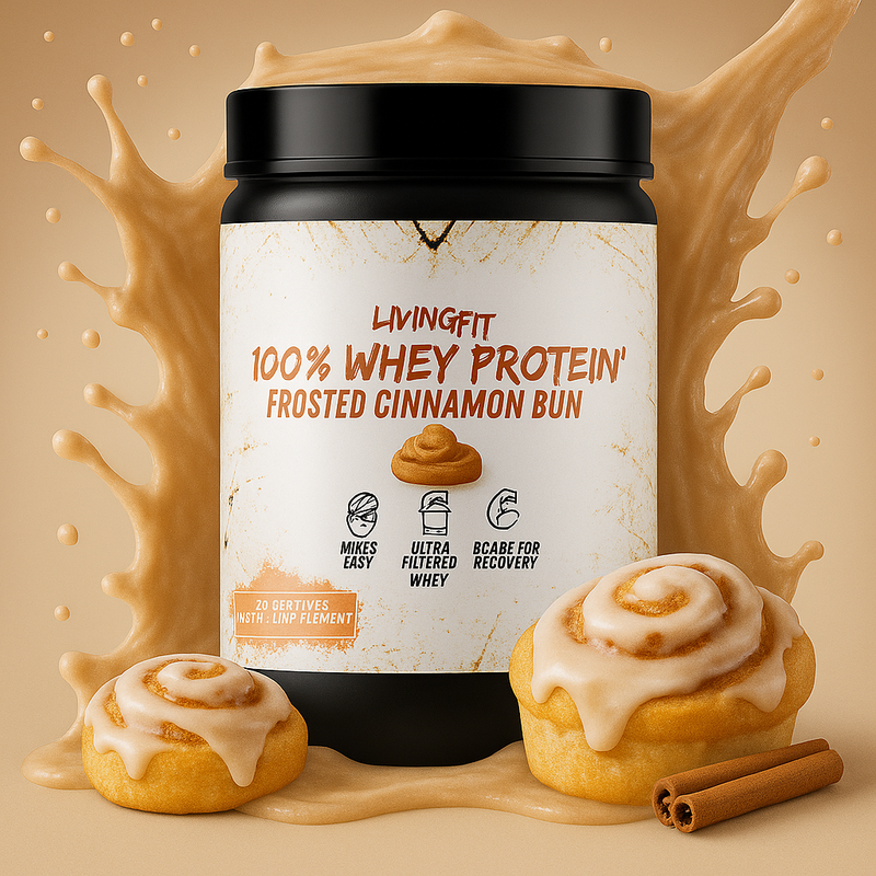 Load image into Gallery viewer, Living.Fit 100% Whey Protein Powder