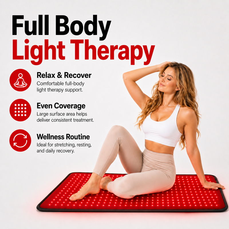 Load image into Gallery viewer, iReliev - FullGlow™ Red Light & Near Infrared Pad - Red Light Therapy