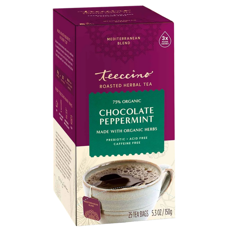 Load image into Gallery viewer, Teeccino - Chocolate Peppermint Roasted Herbal Tea
