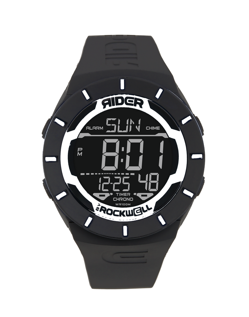 Load image into Gallery viewer, Rockwell Time - Coliseum (Black/White) Watch