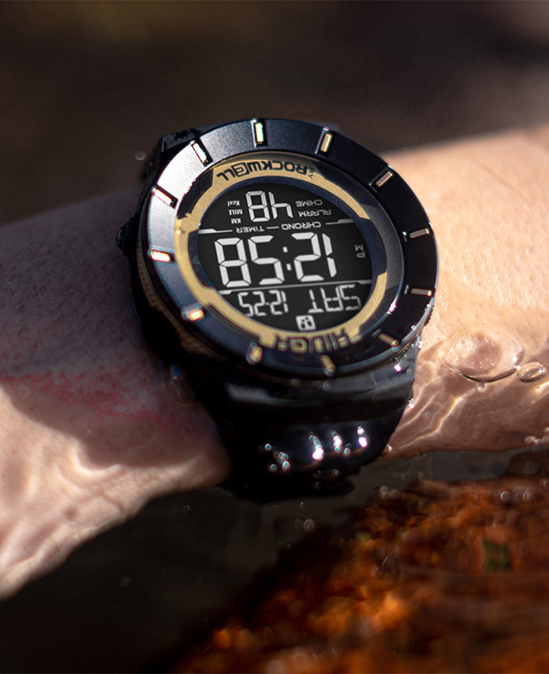 Load image into Gallery viewer, Rockwell Time - Coliseum Fit™ (Black/Gold) Watch