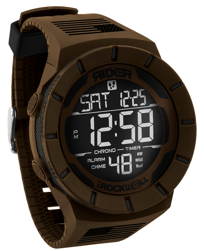 Load image into Gallery viewer, Rockwell Time - Coliseum Fit™ - Freedom Edition (Gunstock Brown/Black) Watch
