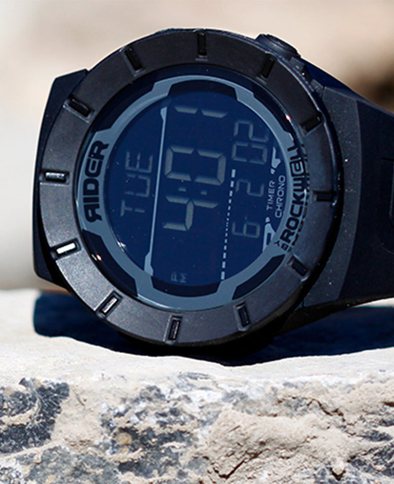 Load image into Gallery viewer, Rockwell Time - Patriot Gear Phantom Black Coliseum Fit™