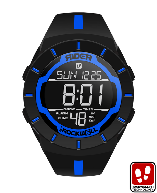 Rockwell Time - Coliseum Fit™ Police Edition (Black/Blue) Watch