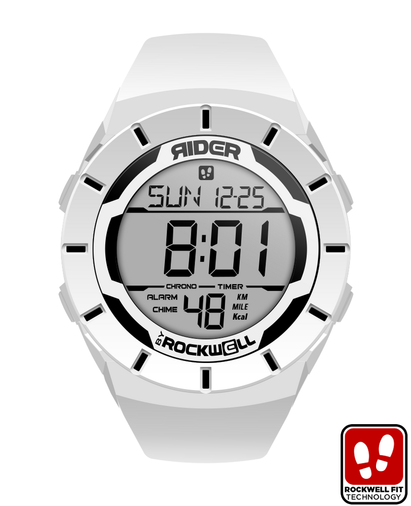 Load image into Gallery viewer, Rockwell Time - Coliseum Fit™ (White/Black) Watch