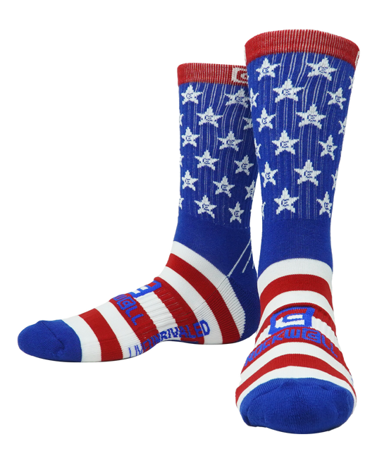 Rockwell Time - USA Stars & Stripes Socks