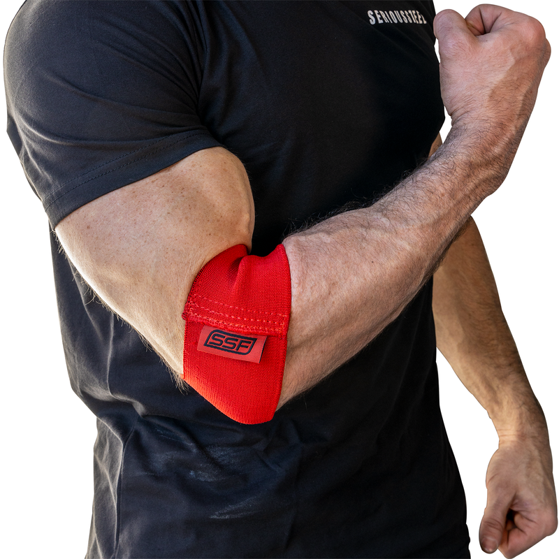 Load image into Gallery viewer, Serious Steel Fitness - Compression Cuff (Heavy, Red)
