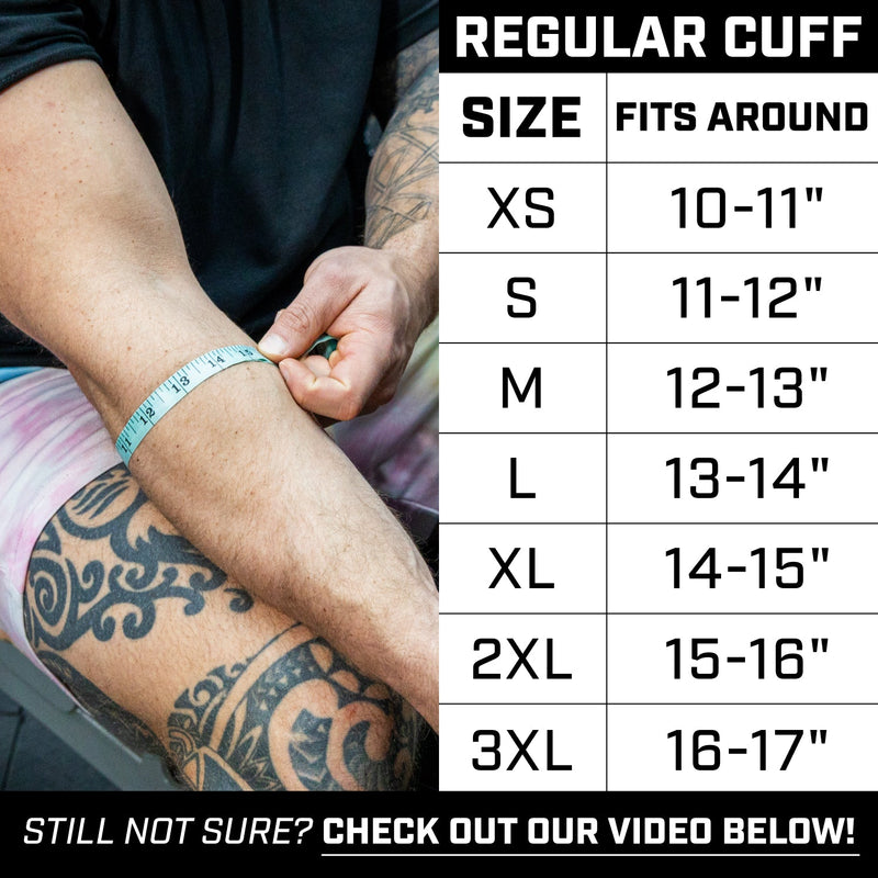 Load image into Gallery viewer, Serious Steel Fitness - Compression Cuff (Regular, Black)