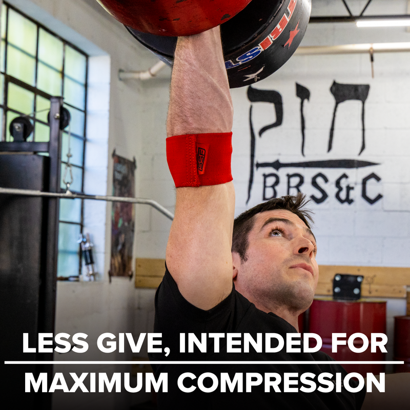 Load image into Gallery viewer, Serious Steel Fitness - Compression Cuff (Heavy, Red)