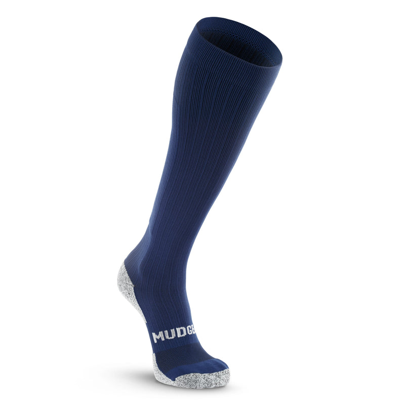 Load image into Gallery viewer, MudGear - Tall Compression Socks Tactical Line (Navy)