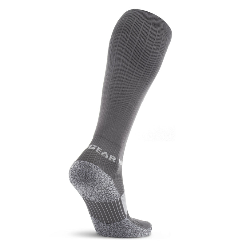 Load image into Gallery viewer, MudGear - Tall Compression Socks (Gray/Gray)