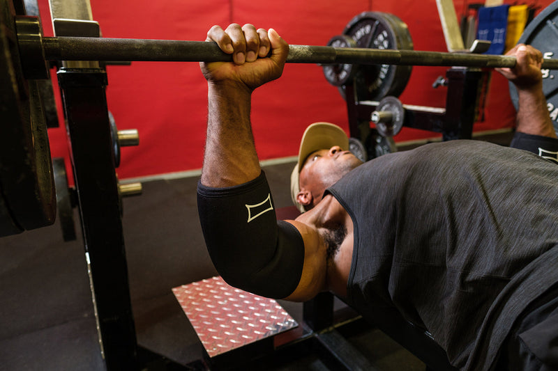 Load image into Gallery viewer, Mark Bell Sling shot- Strong Elbow Sleeves