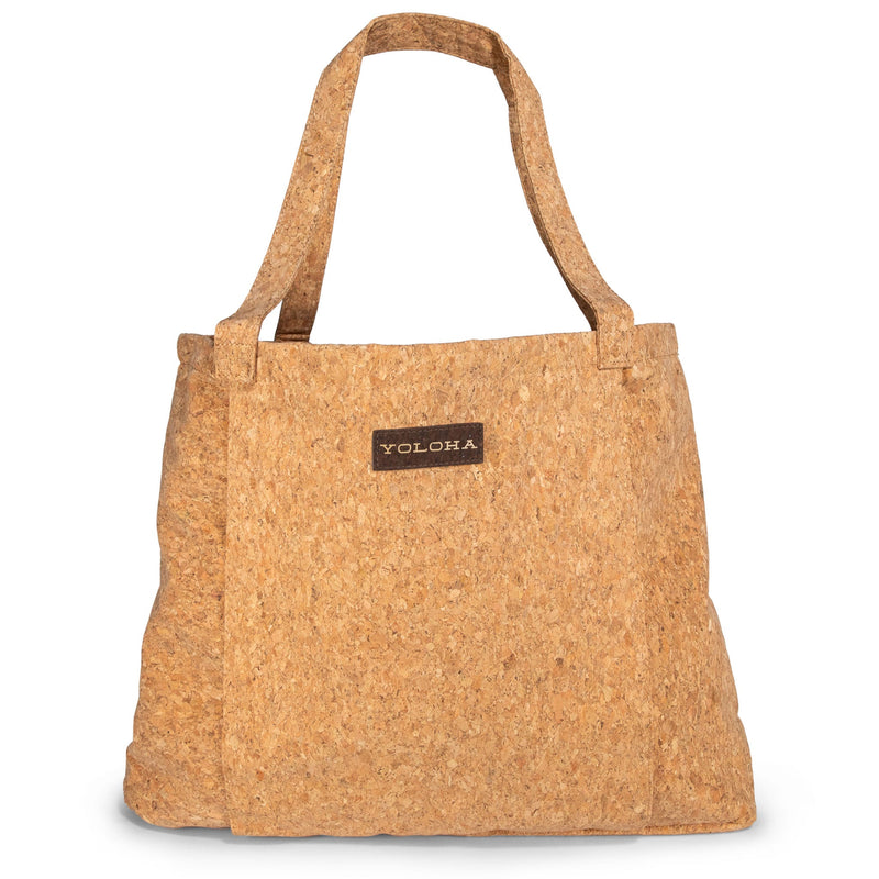 Load image into Gallery viewer, Yoloha Yoga - Cork Tote Bag
