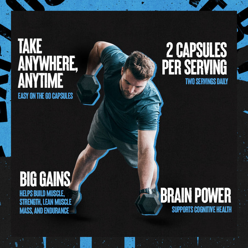 Load image into Gallery viewer, Animal Creatine Capsules benefits