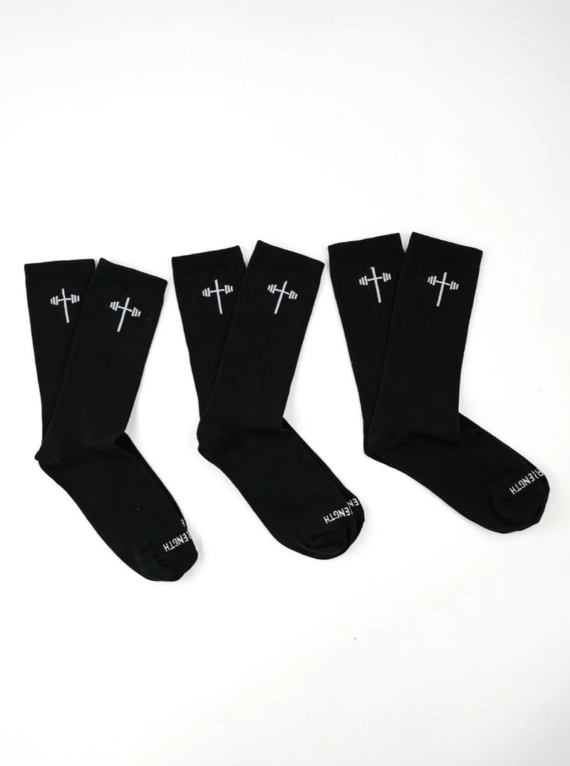 Load image into Gallery viewer, HolStrength - Crew Socks
