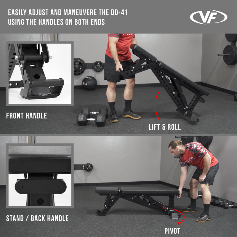 Load image into Gallery viewer, Valor Fitness - Heavy Duty Flat - Incline Utility Weight Bench