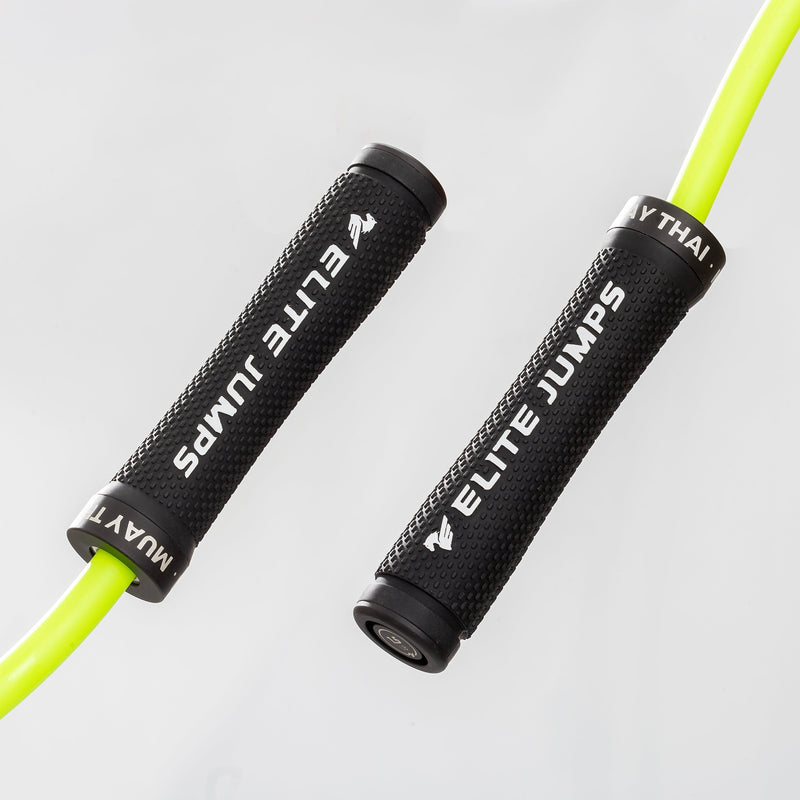 Load image into Gallery viewer, Elite Jumps - Muay Thai 3.0 - Adjustable 1.5lb Weighted Jump Rope