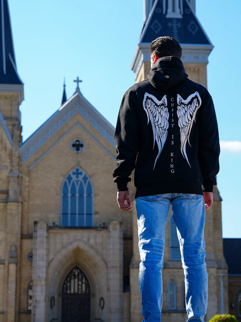 Load image into Gallery viewer, HolStrength - Christ Is King Wing Hoodie