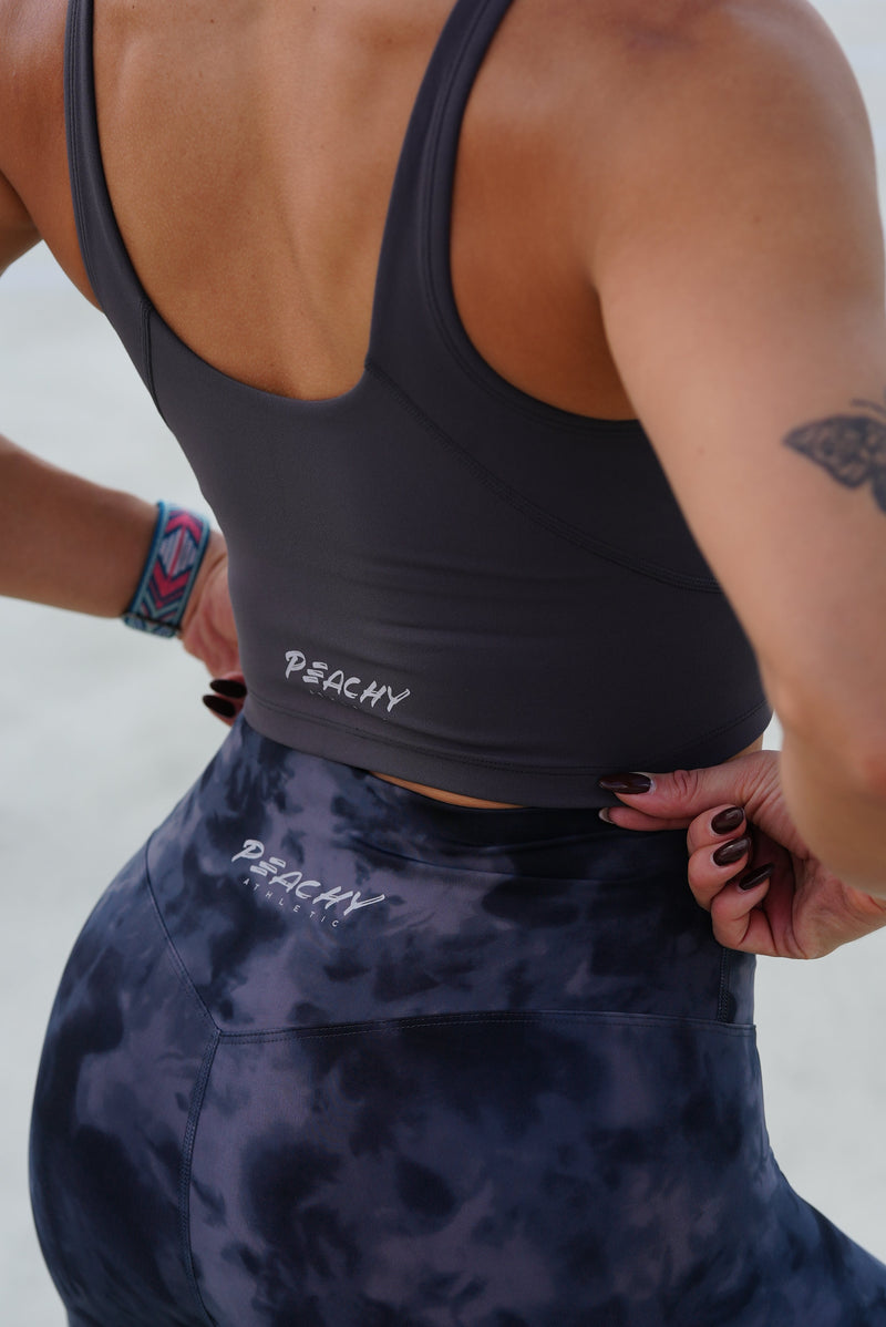 Load image into Gallery viewer, Peachy Athletic - Willa Sports Bra Top (Medium Support) - Fall Colors