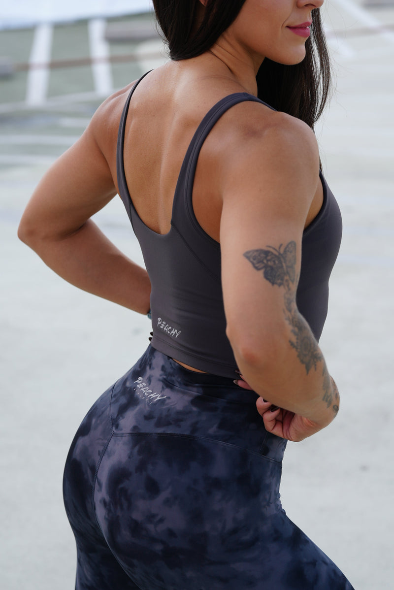 Load image into Gallery viewer, Peachy Athletic - Willa Sports Bra Top (Medium Support) - Fall Colors