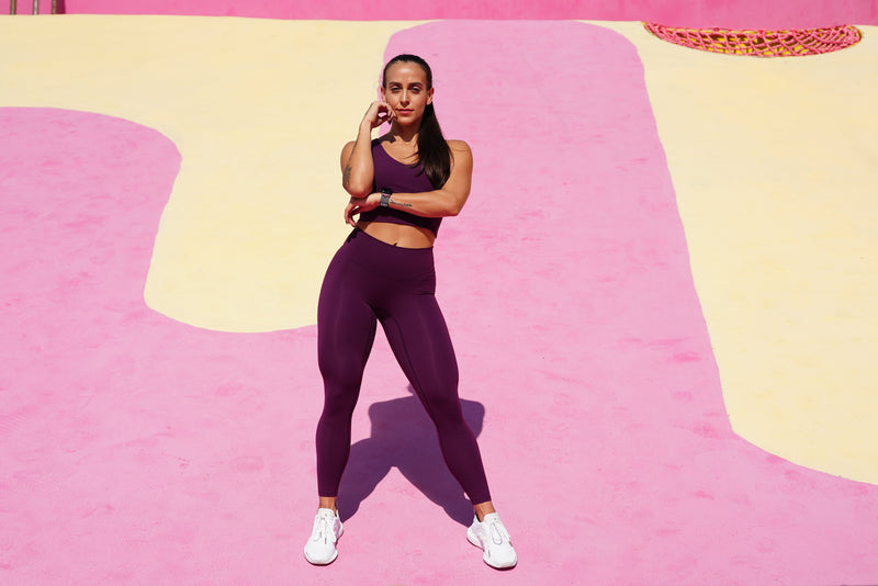 Load image into Gallery viewer, Peachy Athletic - Willa Sports Bra Top (Medium Support) - Fall Colors