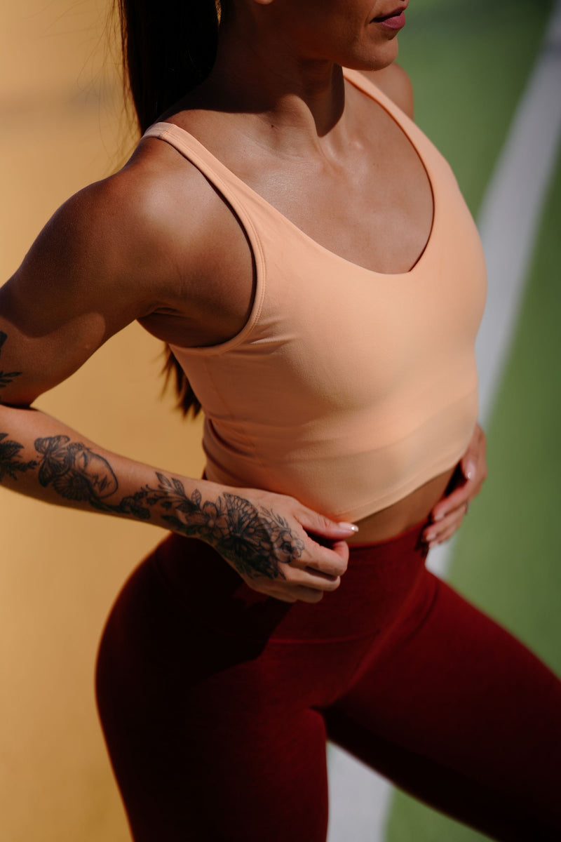 Load image into Gallery viewer, Peachy Athletic - Willa Sports Bra Top - New!