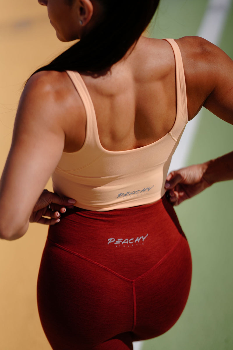 Load image into Gallery viewer, Peachy Athletic - Willa Sports Bra Top - New!